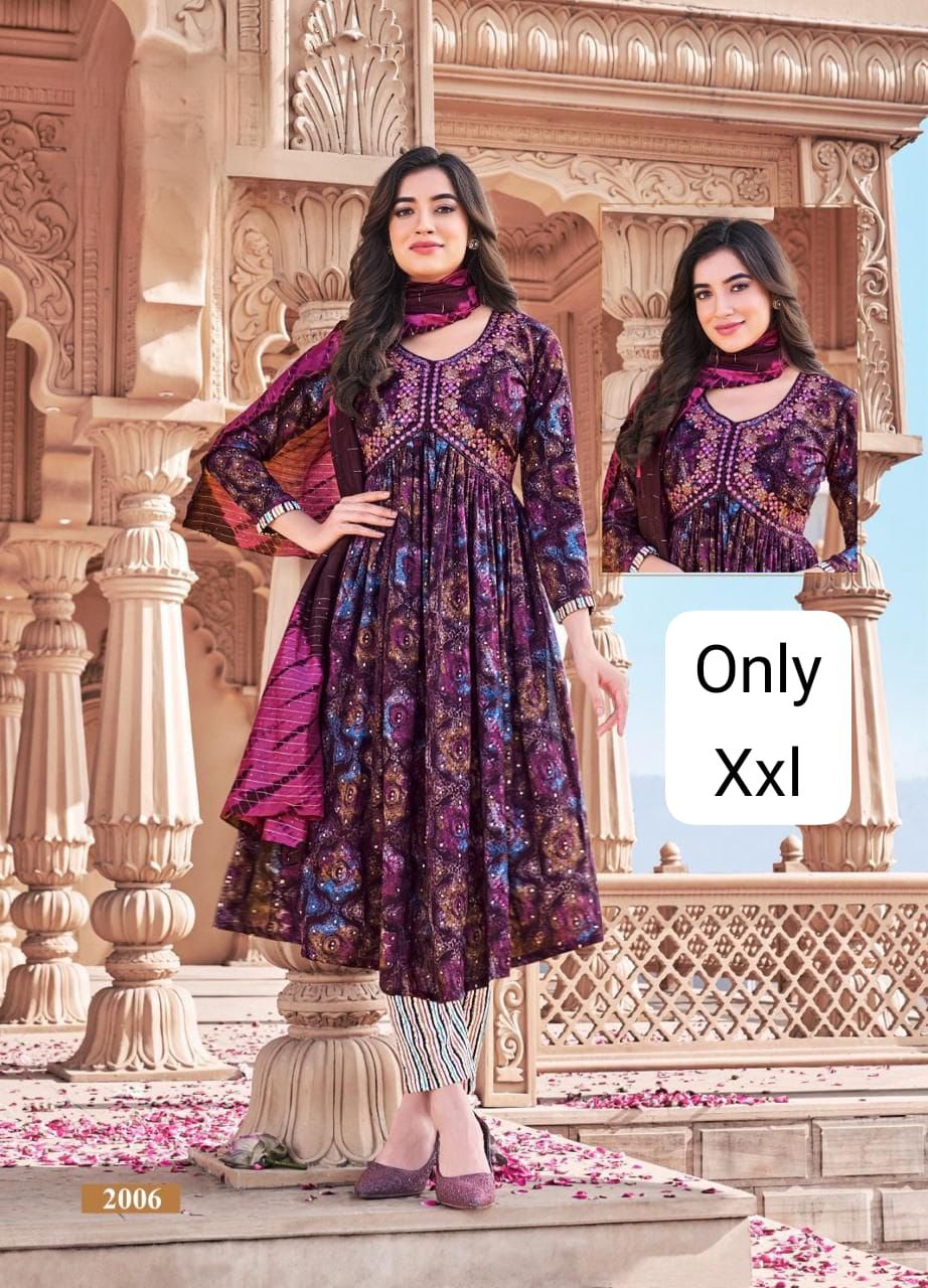 Zoya Vol 2 By Fvd Rayon Foil Printed Alia Cut Kurti With Bottom Dupatta Wholesale Price In Surat